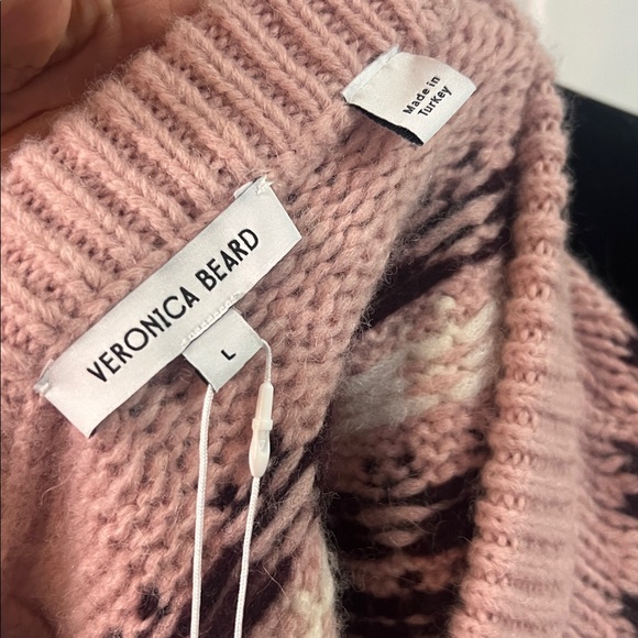 New Veronica Beard Anne Fairisle Pullover Sweater - Picture 9 of 9